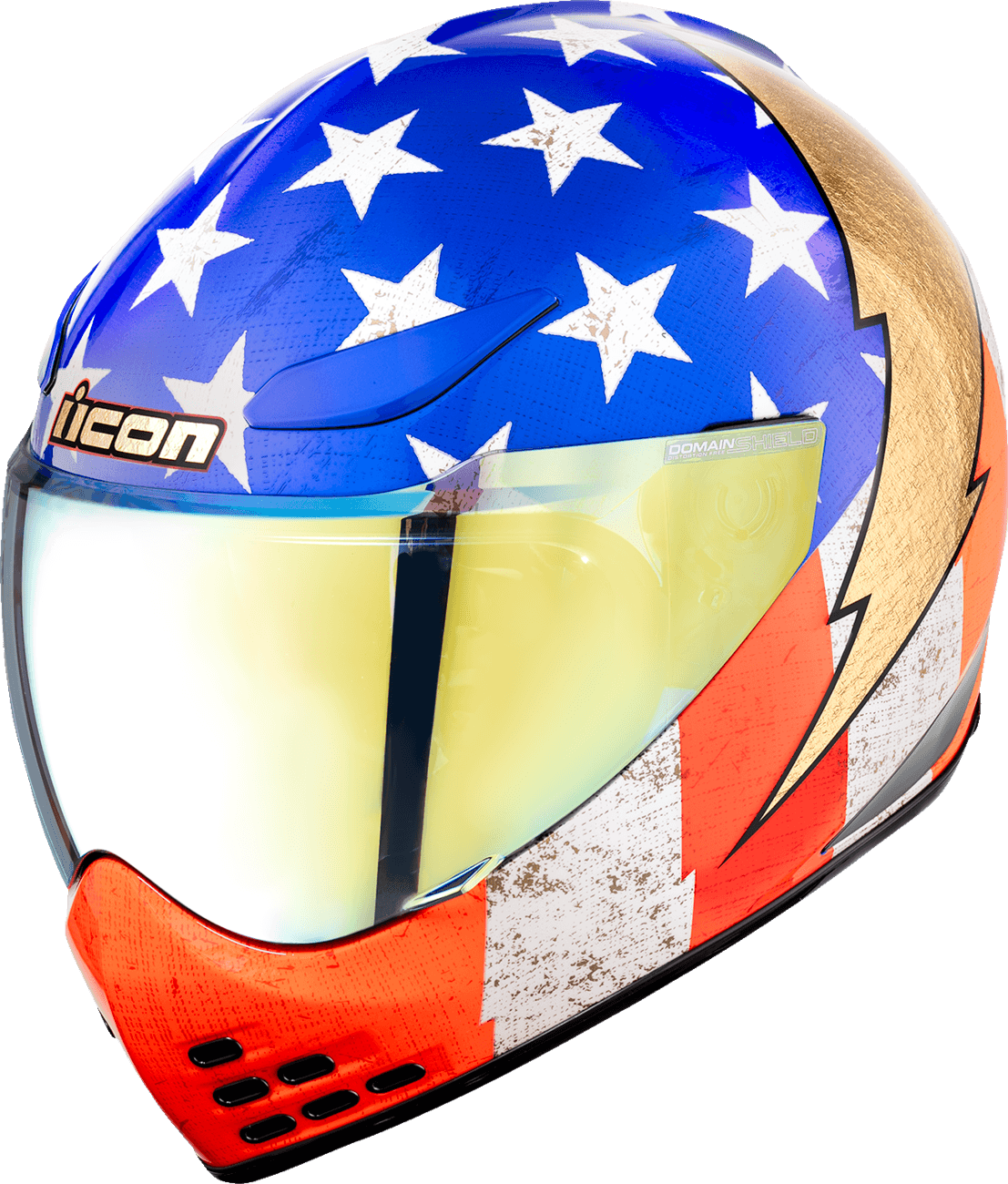 ICON 0101-18325 Domain™ Helmet - Amerikarma - Glory - Small