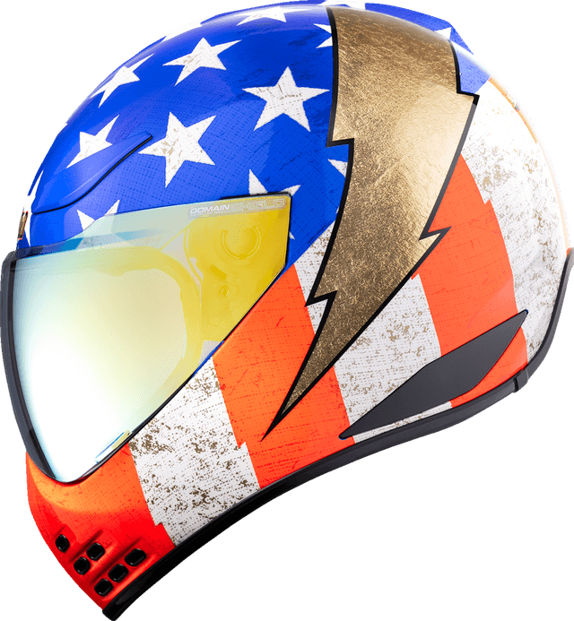 ICON 0101-18328 Domain™ Helmet - Amerikarma - Glory - XL — image 2 of 3