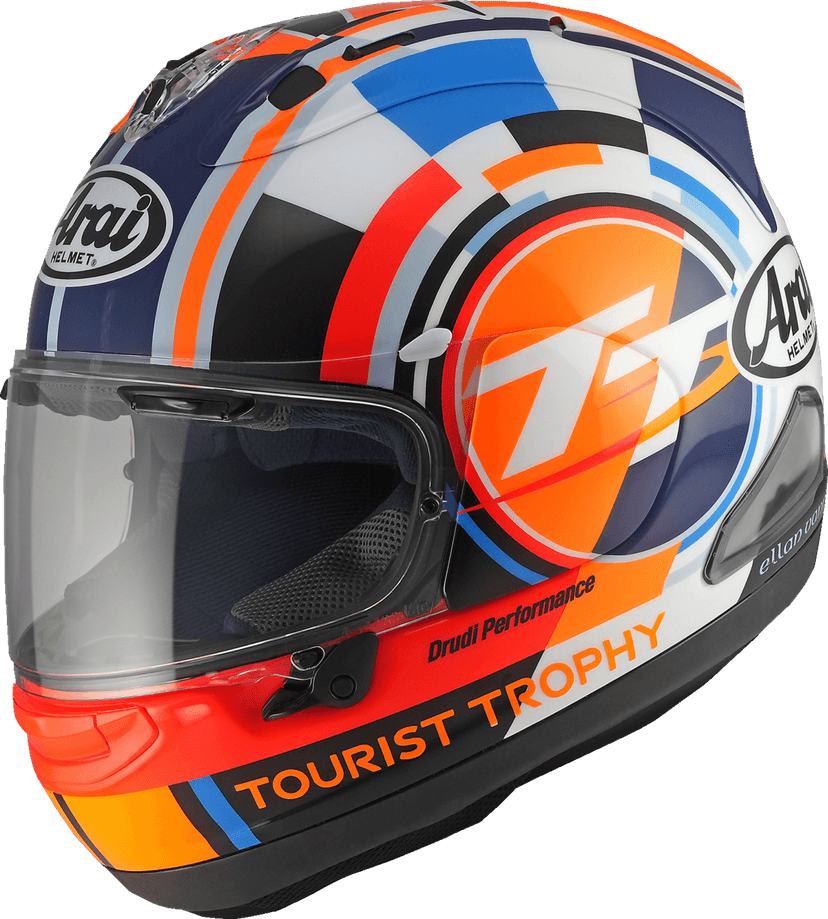 ARAI HELMETS 0101-18348 Corsair-X Helmet - Isle of Man TT 2025 - Large — image 1 of 2