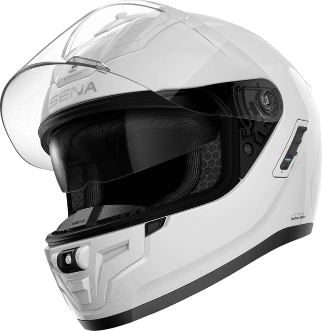 SENA 0101-18358 Phantom Helmet - Gloss White - Small — image 5 of 5