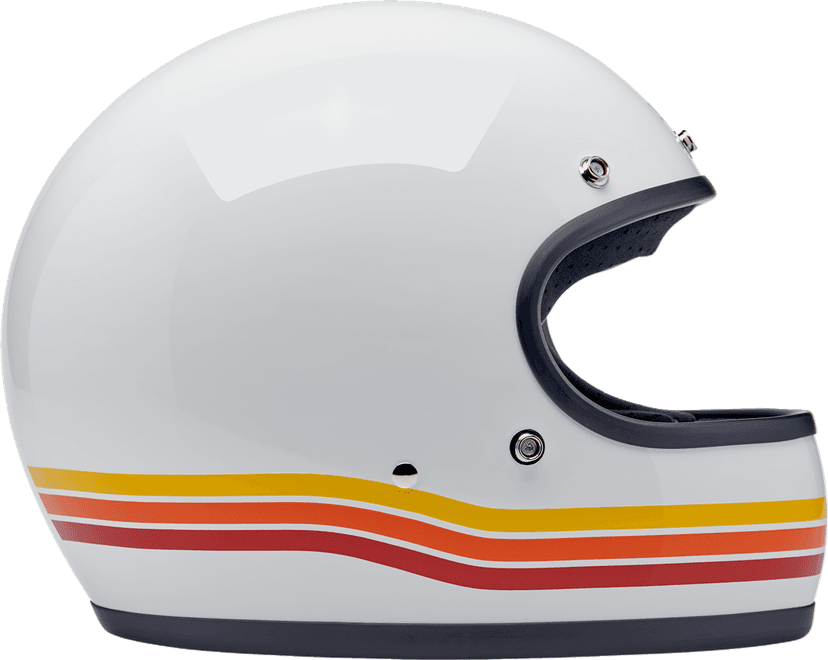 BILTWELL 0101-18364 Gringo Helmet - Sunset Spectrum - Medium — image 5 of 7