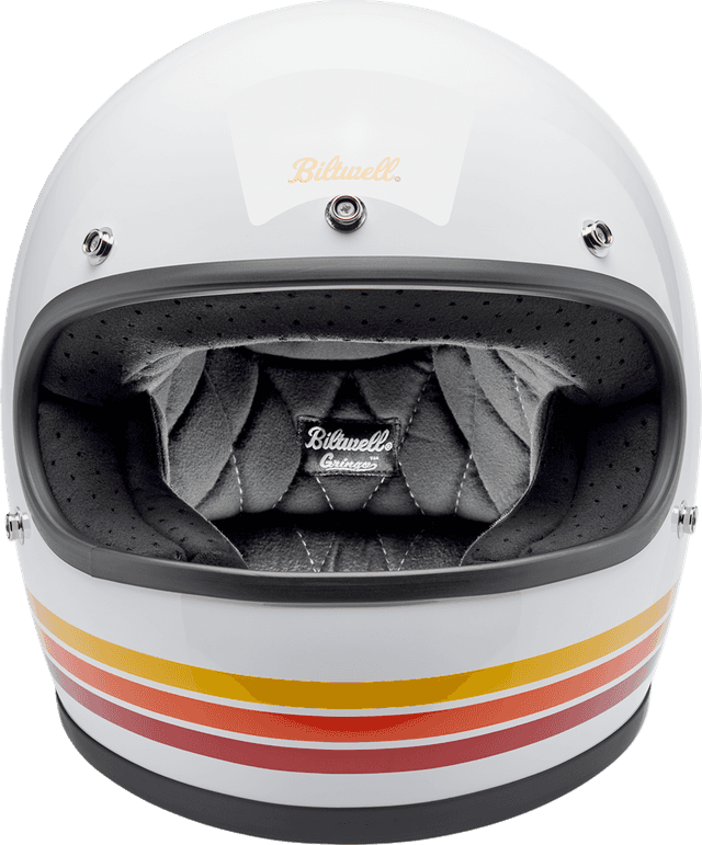 BILTWELL 0101-18365 Gringo Helmet - Sunset Spectrum - Large — image 2 of 7