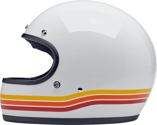 BILTWELL 0101-18366 Gringo Helmet - Sunset Spectrum - XL — image 3 of 7
