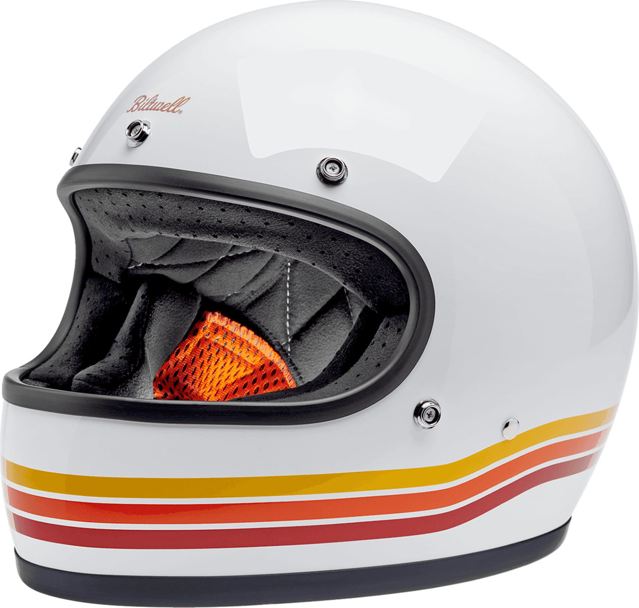 BILTWELL 0101-18366 Gringo Helmet - Sunset Spectrum - XL