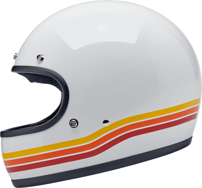 BILTWELL 0101-18367 Gringo Helmet - Sunset Spectrum - 2XL — image 7 of 7