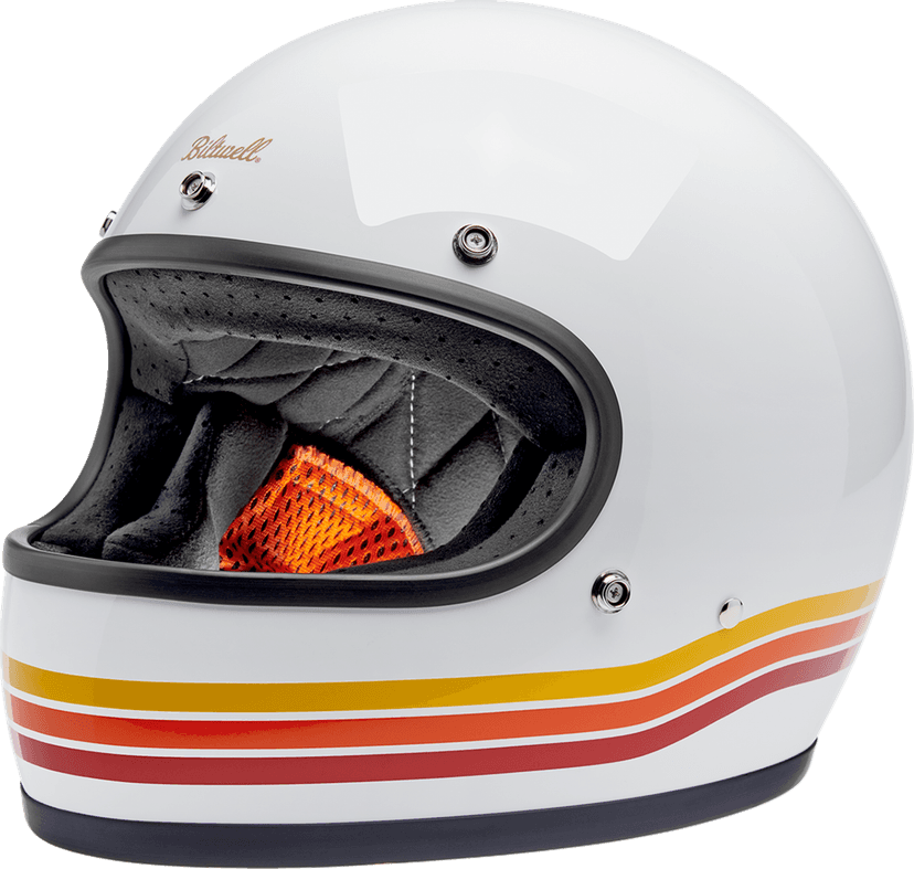 BILTWELL 0101-18367 Gringo Helmet - Sunset Spectrum - 2XL — image 1 of 7