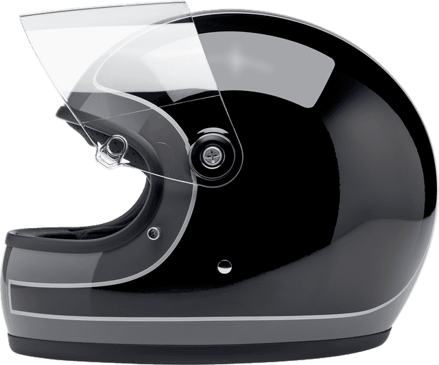 BILTWELL 0101-18384 Gringo S Helmet - Tracker - Gloss Storm Gray/Black - XL — image 4 of 10