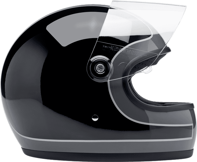 BILTWELL 0101-18385 Gringo S Helmet - Tracker - Gloss Storm Gray/Black - 2XL — image 5 of 10