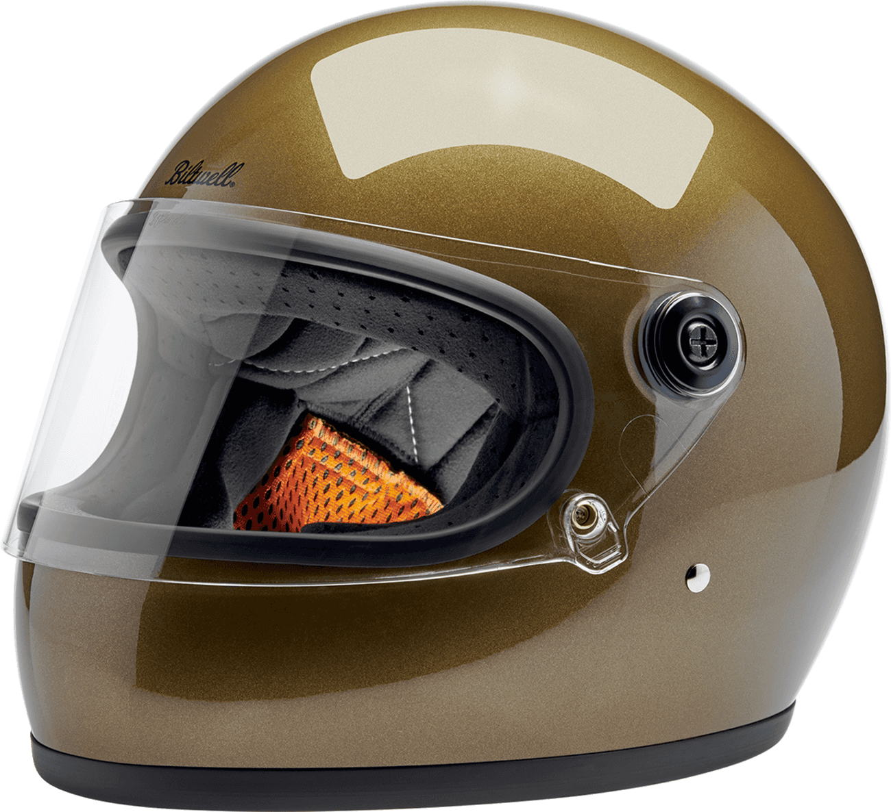 BILTWELL 0101-18386 Gringo S Helmet - Metallic Ugly Gold - XS