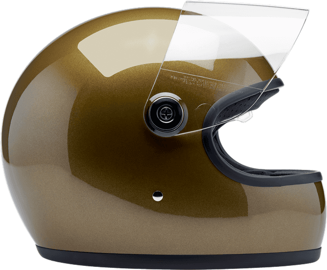 BILTWELL 0101-18388 Gringo S Helmet - Metallic Ugly Gold - Medium — image 8 of 9