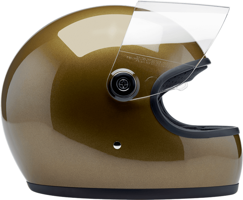 BILTWELL 0101-18391 Gringo S Helmet - Metallic Ugly Gold - 2XL — image 4 of 9
