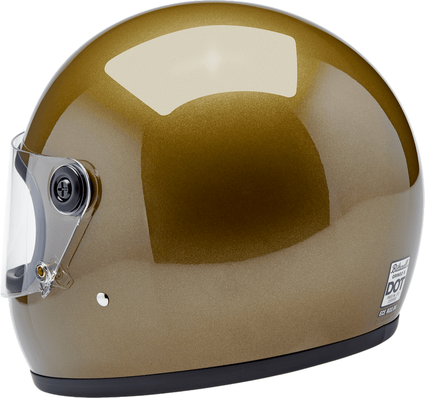 BILTWELL 0101-18391 Gringo S Helmet - Metallic Ugly Gold - 2XL — image 3 of 9
