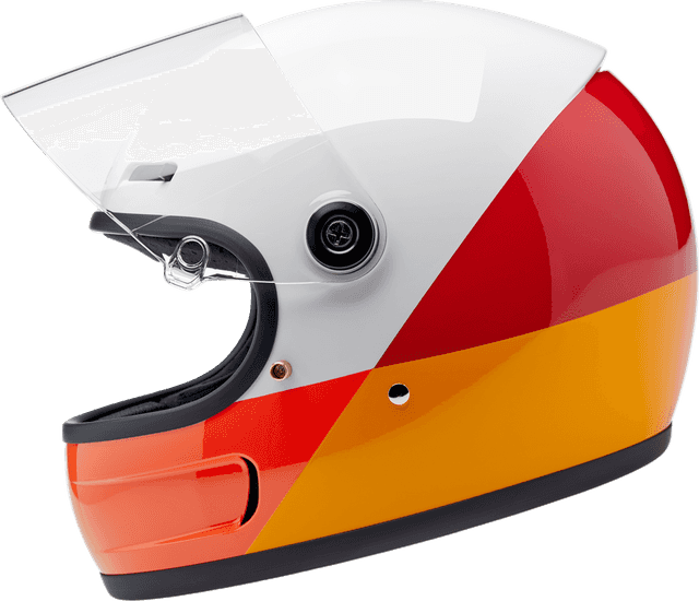 BILTWELL 0101-18392 Gringo SV Helmet - Gloss Intersection Warm - XS — image 3 of 12