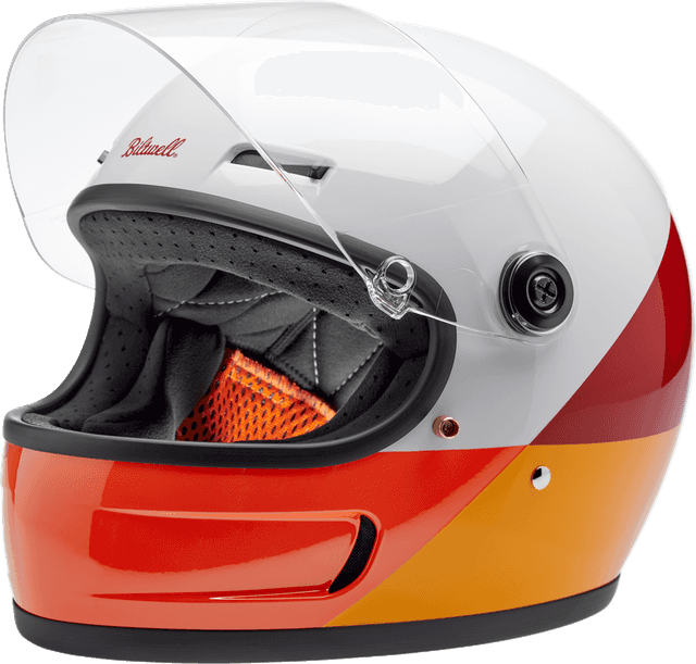 BILTWELL 0101-18392 Gringo SV Helmet - Gloss Intersection Warm - XS — image 8 of 12