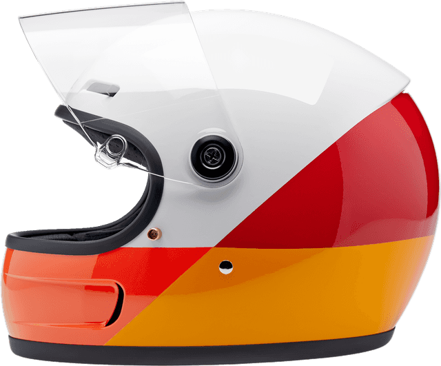 BILTWELL 0101-18392 Gringo SV Helmet - Gloss Intersection Warm - XS — image 5 of 12