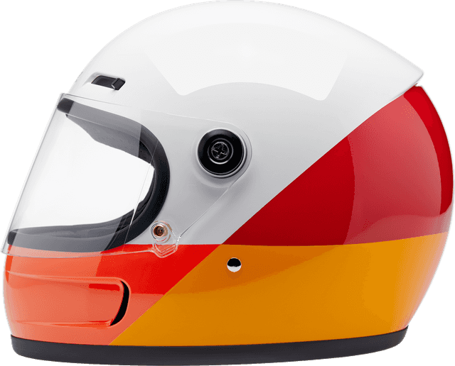 BILTWELL 0101-18392 Gringo SV Helmet - Gloss Intersection Warm - XS — image 4 of 12
