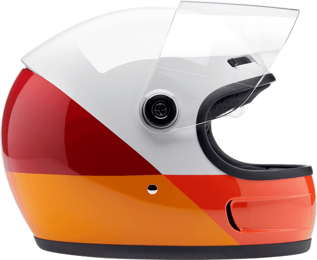 BILTWELL 0101-18392 Gringo SV Helmet - Gloss Intersection Warm - XS — image 11 of 12