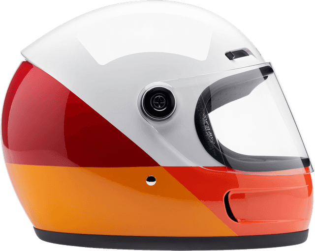 BILTWELL 0101-18392 Gringo SV Helmet - Gloss Intersection Warm - XS — image 10 of 12