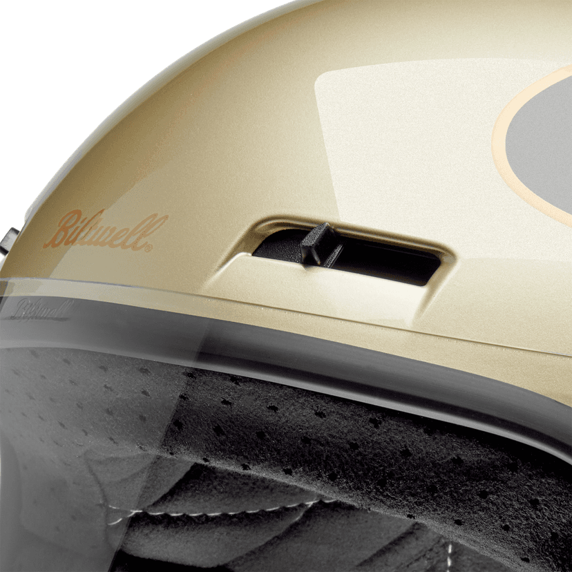 BILTWELL 0101-18400 Gringo SV Helmet - Tracker - Gloss Metallic Champagne/Charcoal - Medium — image 11 of 12