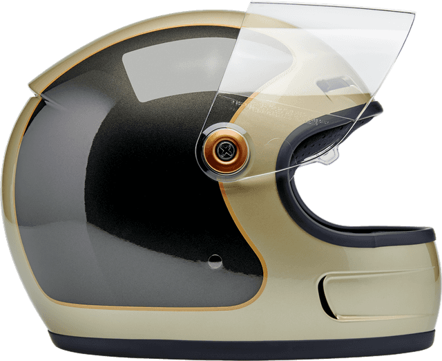 BILTWELL 0101-18400 Gringo SV Helmet - Tracker - Gloss Metallic Champagne/Charcoal - Medium — image 7 of 12