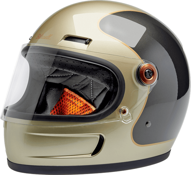 BILTWELL 0101-18402 Gringo SV Helmet - Tracker - Gloss Metallic Champagne/Charcoal - XL — image 1 of 12