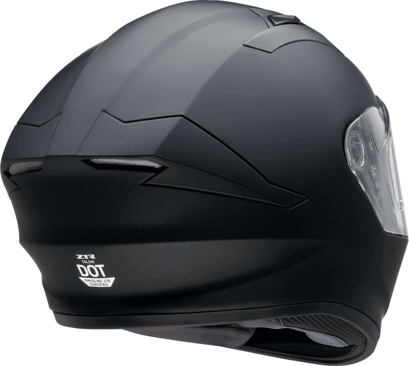 Z1R 0101-18417 Talon Helmet - Solid - Flat Black - Small — image 3 of 4