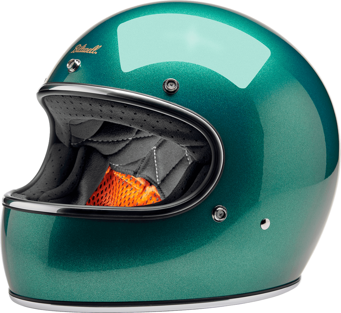 BILTWELL 0101-18471 Gringo Helmet - Metallic Catalina - Medium