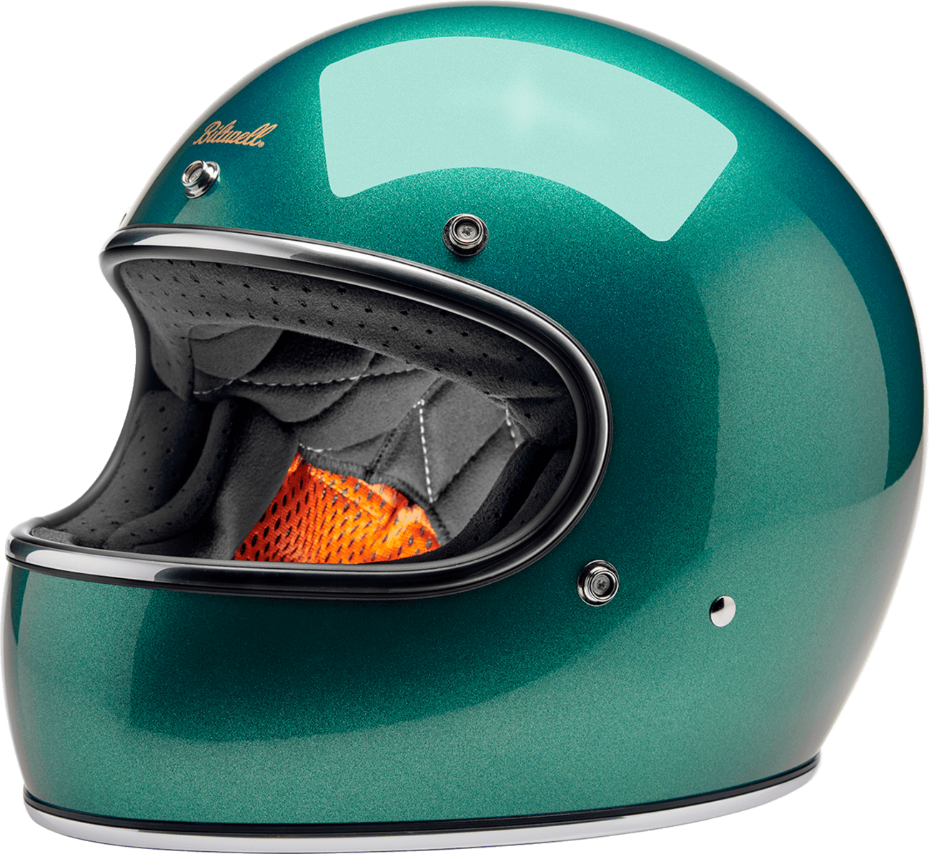 BILTWELL 0101-18473 Gringo Helmet - Metallic Catalina - XL