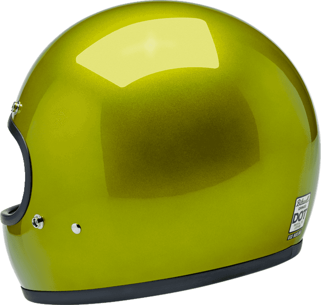 BILTWELL 0101-18478 Gringo Helmet - Metallic Lime - Large — image 5 of 7