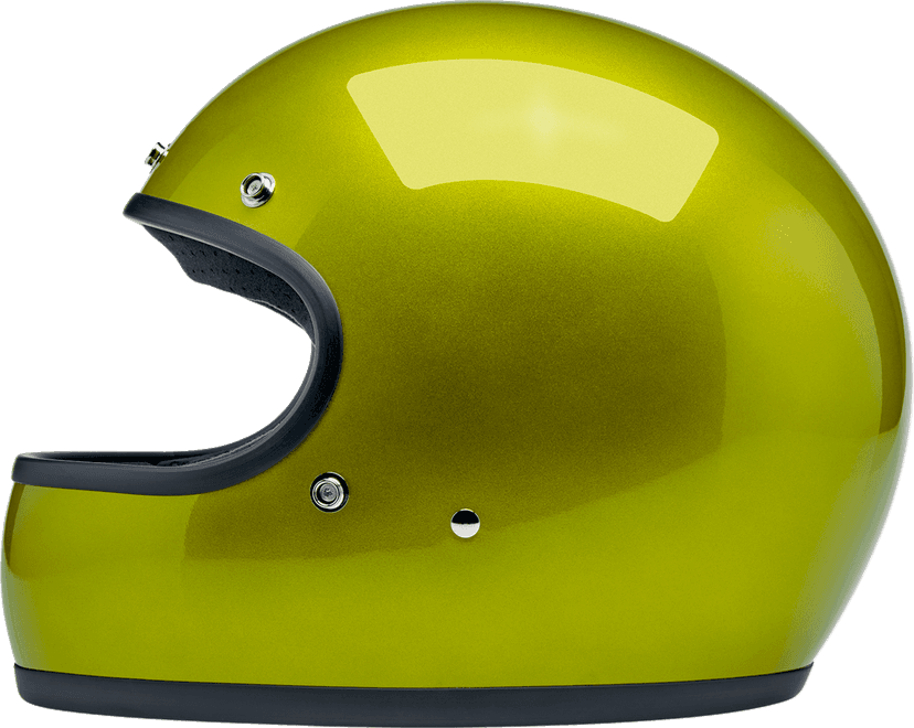 BILTWELL 0101-18478 Gringo Helmet - Metallic Lime - Large — image 7 of 7