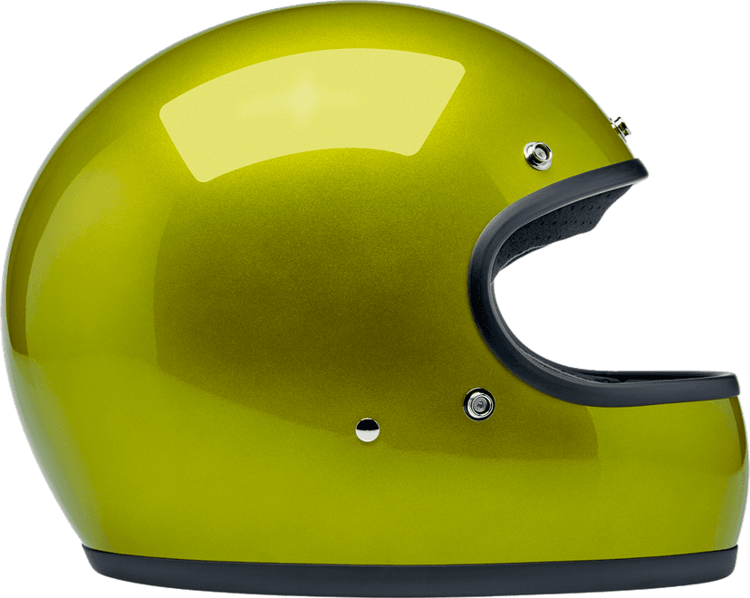 BILTWELL 0101-18479 Gringo Helmet - Metallic Lime - XL — image 4 of 7