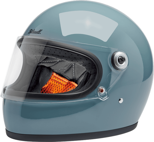 BILTWELL 0101-18480 Gringo S Helmet - Gloss Agave Blue - XS — image 1 of 9