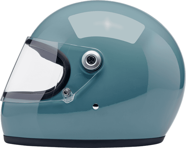 BILTWELL 0101-18480 Gringo S Helmet - Gloss Agave Blue - XS — image 2 of 9