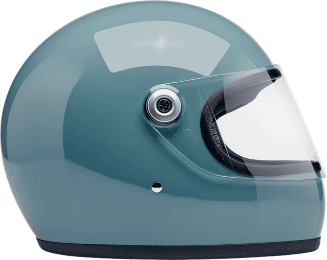 BILTWELL 0101-18480 Gringo S Helmet - Gloss Agave Blue - XS — image 4 of 9