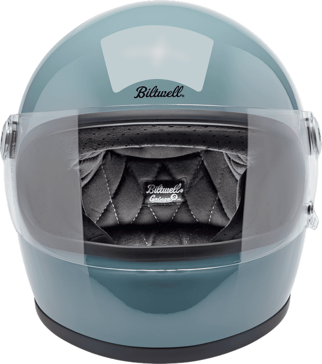 BILTWELL 0101-18480 Gringo S Helmet - Gloss Agave Blue - XS — image 5 of 9