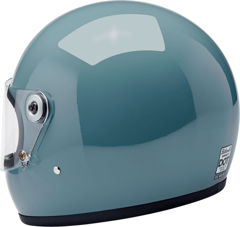 BILTWELL 0101-18485 Gringo S Helmet - Gloss Agave Blue - 2XL — image 3 of 9