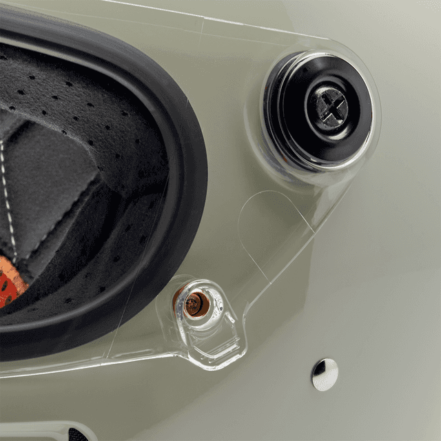 BILTWELL 0101-18486 Gringo SV Helmet - Gloss Chalk Gray - XS — image 11 of 11