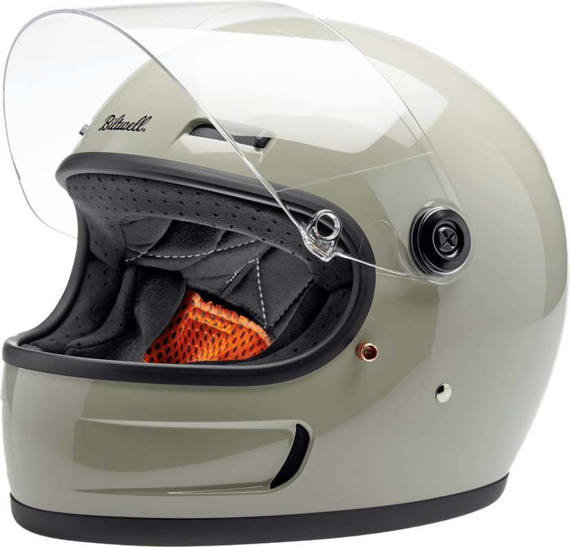 BILTWELL 0101-18486 Gringo SV Helmet - Gloss Chalk Gray - XS — image 7 of 11