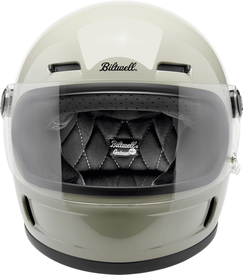 BILTWELL 0101-18487 Gringo SV Helmet - Gloss Chalk Gray - Small — image 6 of 11