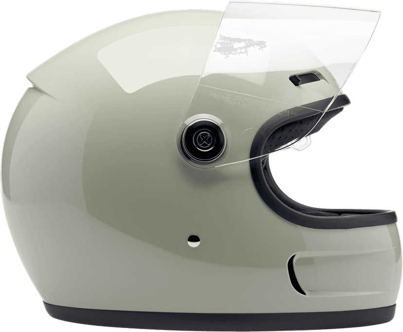 BILTWELL 0101-18488 Gringo SV Helmet - Gloss Chalk Gray - Medium — image 9 of 11