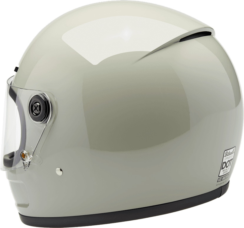 BILTWELL 0101-18488 Gringo SV Helmet - Gloss Chalk Gray - Medium — image 5 of 11