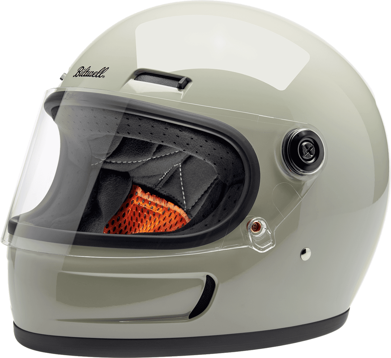 BILTWELL 0101-18491 Gringo SV Helmet - Gloss Chalk Gray - 2XL