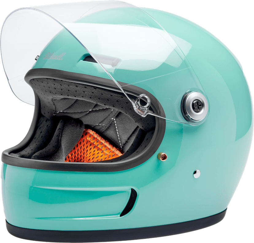 BILTWELL 0101-18492 Gringo SV Helmet - Gloss Mint Julip - XS — image 3 of 11