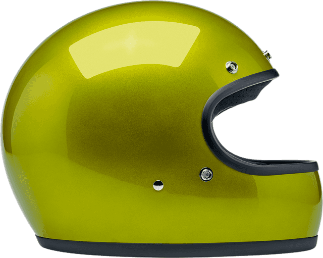 BILTWELL 0101-18498 Gringo Helmet - Metallic Lime - 2XL — image 5 of 7