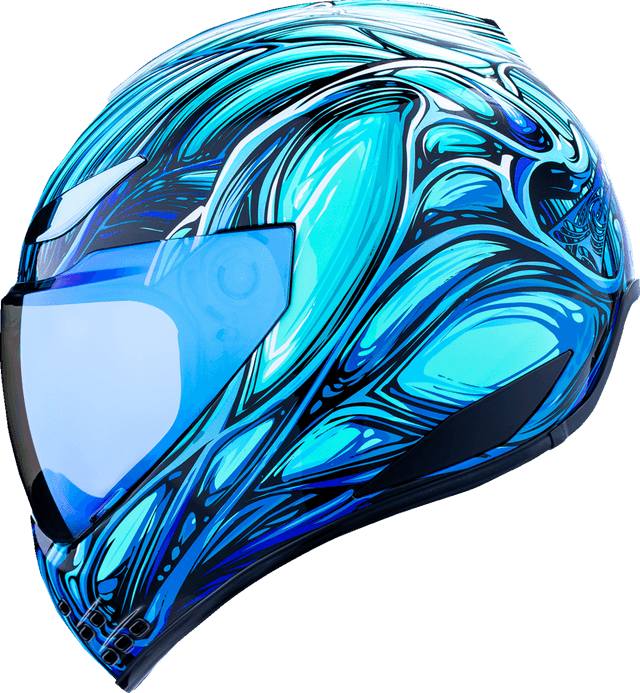 ICON 0101-18533 Domain™ Helmet - Nouveau - Blue - Large — image 6 of 7