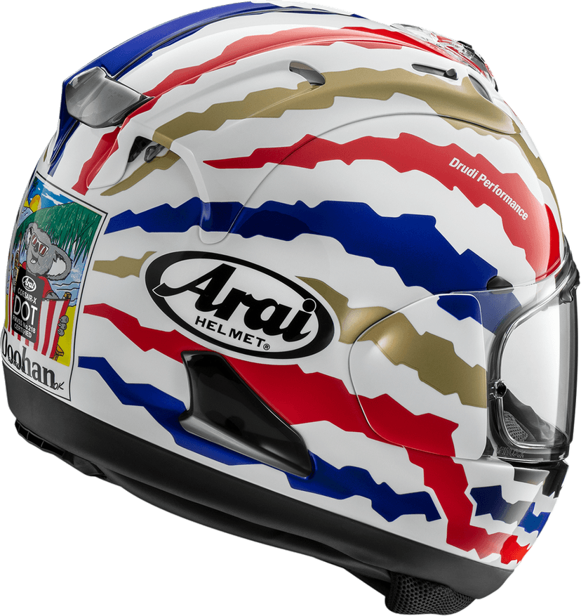 ARAI HELMETS 0101-18543 Corsair-X Helmet - Doohan Restyle - Small — image 2 of 2