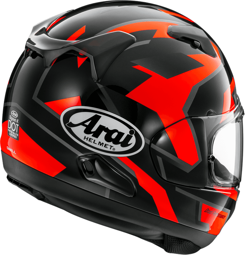 ARAI HELMETS 0101-18564 Signet-X Helmet - Robotik - Red - XL — image 2 of 2