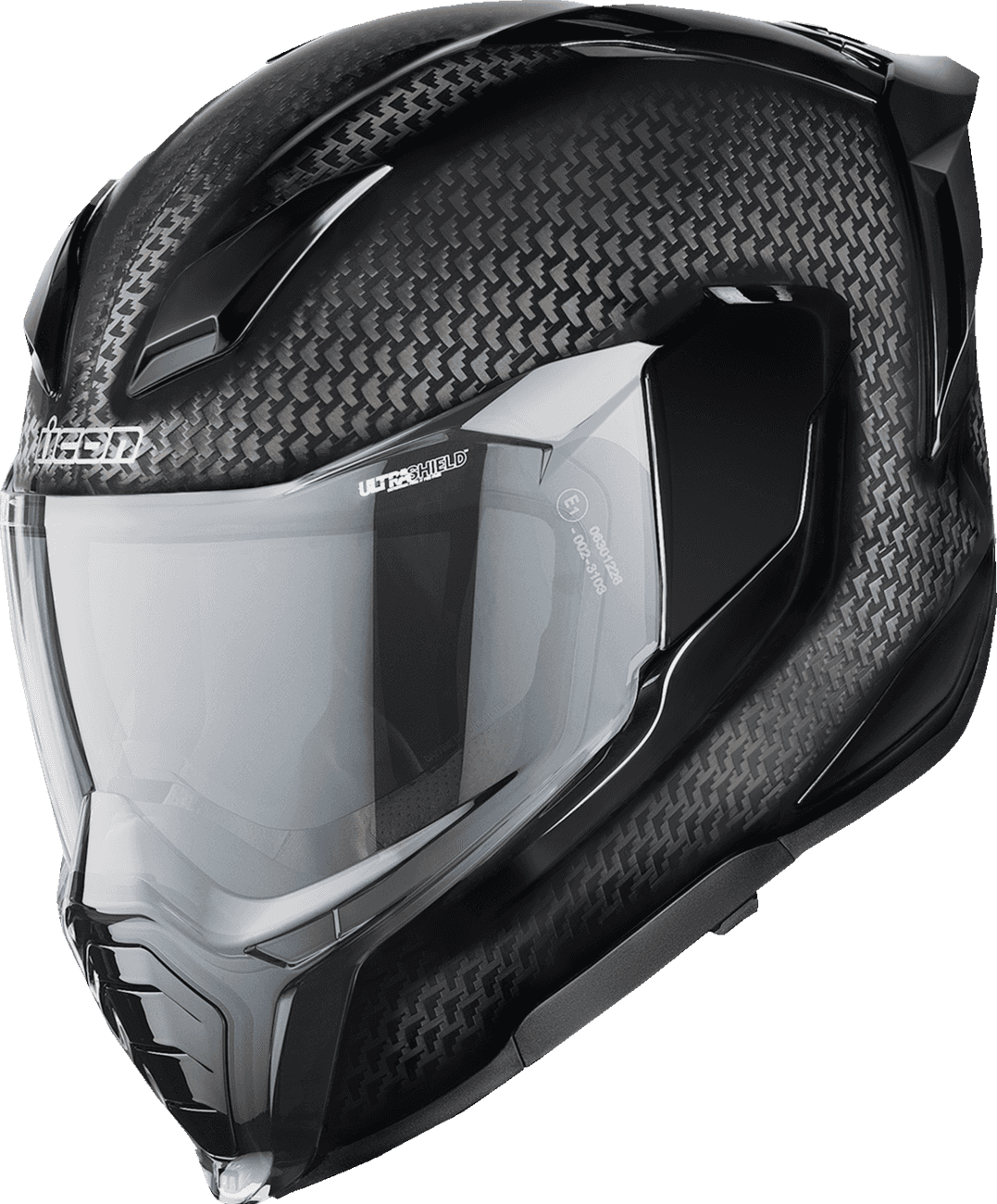 ICON 0101-18574 Ultraflite™ Helmet - Carbon - MIPS® - Black - Medium