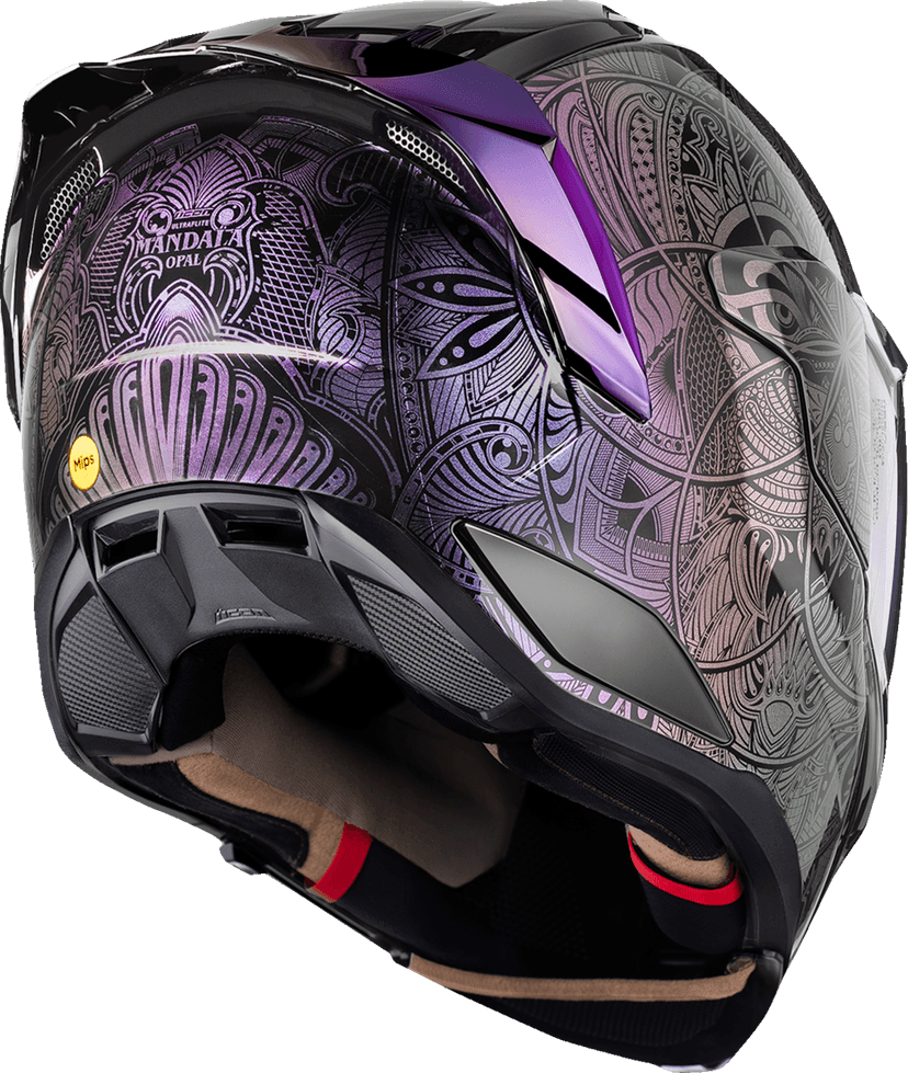 ICON 0101-18623 Ultraflite™ Helmet - Opal Mandala - MIPS® - Purple - 3XL — image 3 of 3