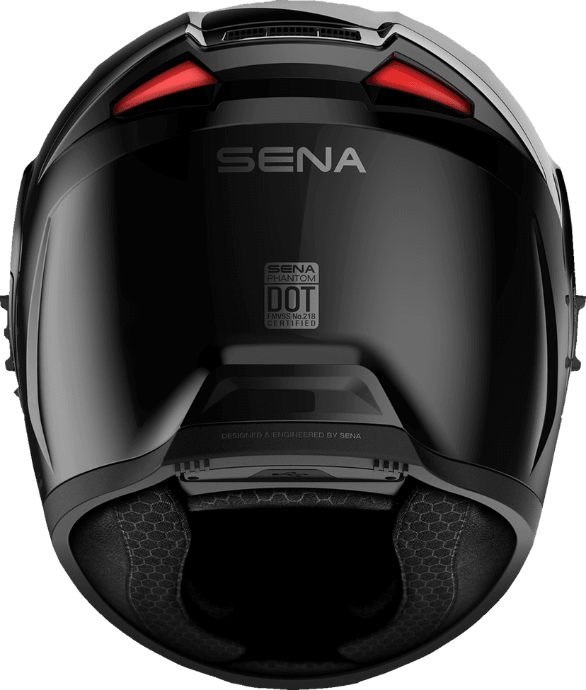 SENA 0101-18638 Phantom Helmet - Matte Black - 2XL — image 4 of 4